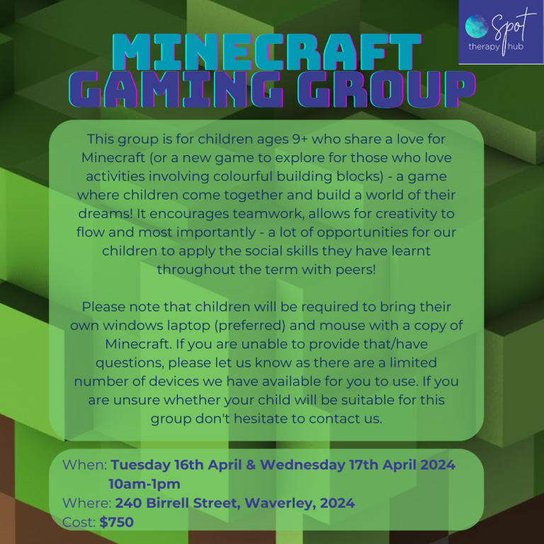 Game On Minecraft Gaming Group